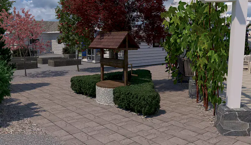 Коттедж. Благоустройство территории 2024 год