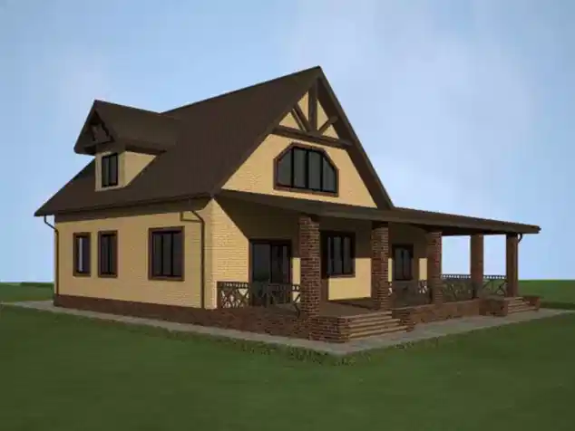 Проект дома М  - 243 кв.