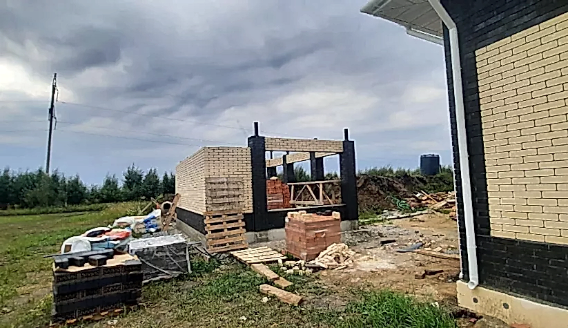 Беседка в п. Пушкино