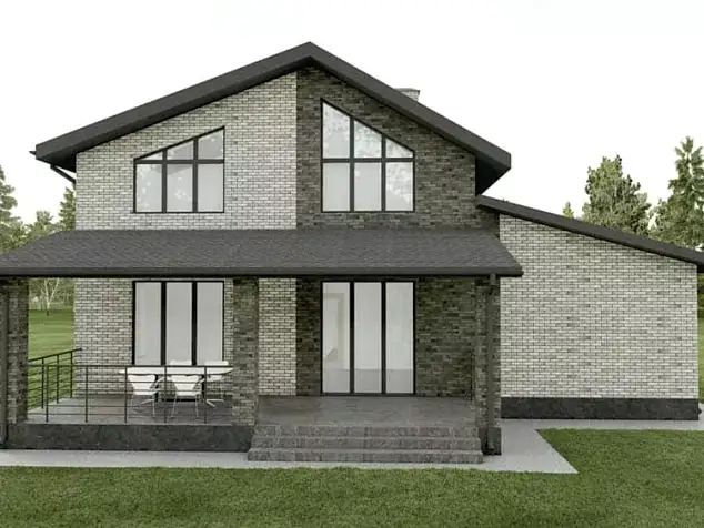 Проект дома М  - 203 кв.