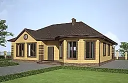 Проект дома 1 - 13  - 164 кв.