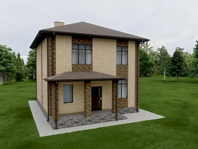 Проект дома 2 - ТП - 117 Проект дома 2 - ТП - 117