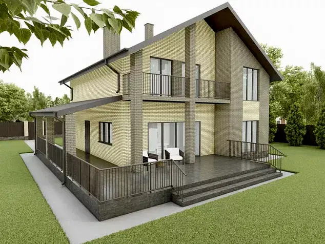 Проект дома - М - ТП - 210