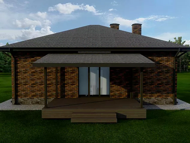 Проект дома - ТП - 85