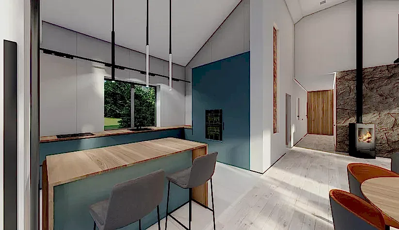 Дизайн Проект дома в п. Черёмушки 2024 г.