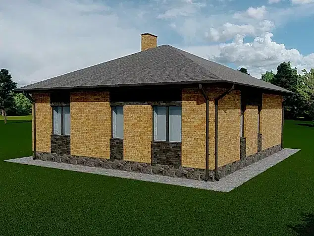 Проект дома - ТП - 80