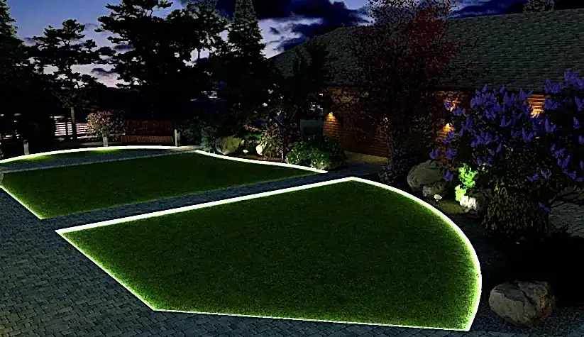 Коттедж в КП " Белояр " Благоустройство территории 2023 год.