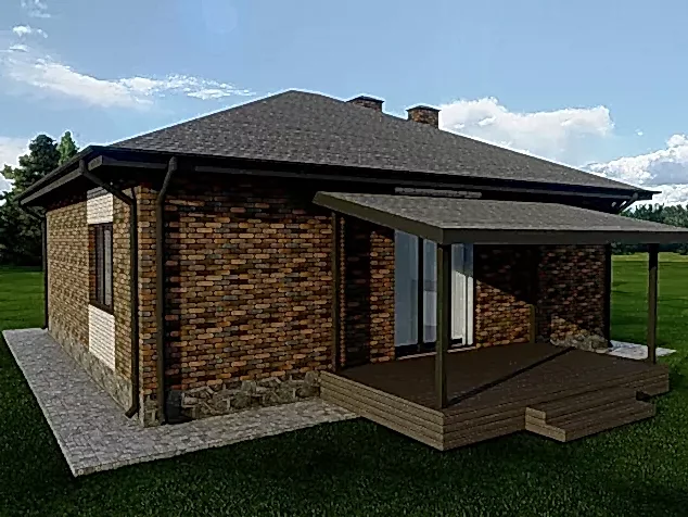 Проект дома - ТП - 85