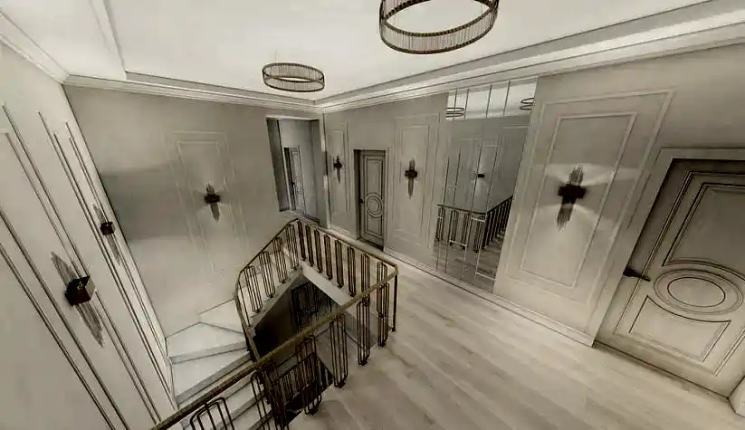 Дизайн Проект дома в КП "Тихая Речка" 2024 г.