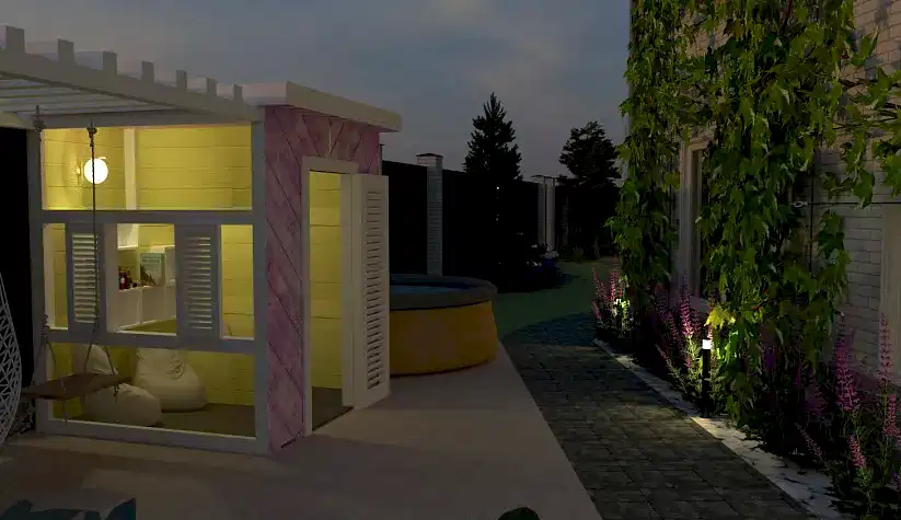 Коттедж. Благоустройство территории 2024 год