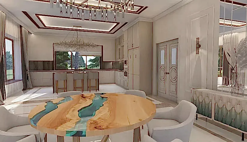 Дизайн Проект дома в КП "Тихая Речка" 2024 г.