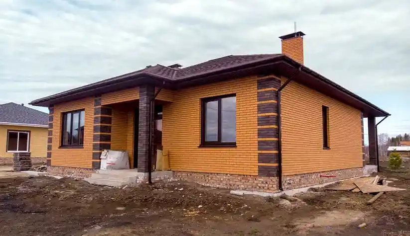 Коттедж в п. "Русский Стиль" 123кв.