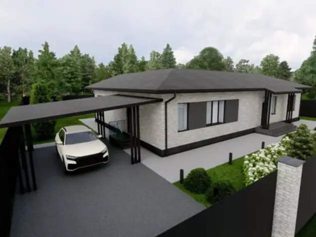 Проект дома  1 - 8 - 224 кв.