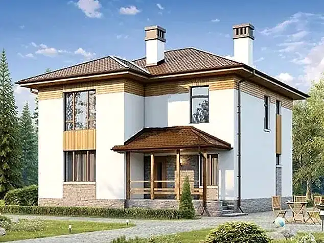 Проект дома 2 - 6 - 155 кв. 73-76 Проект дома 2 - 6 - 155 кв. 73-76