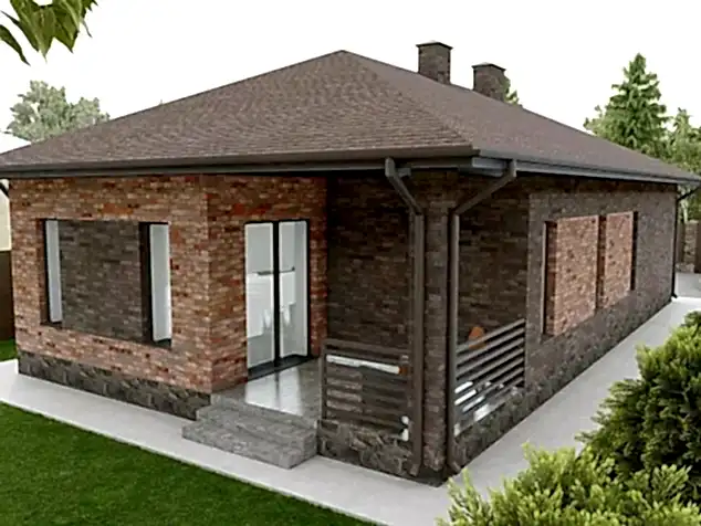 Проект дома - ТП - 100 - 2 Проект дома - ТП - 100 - 2