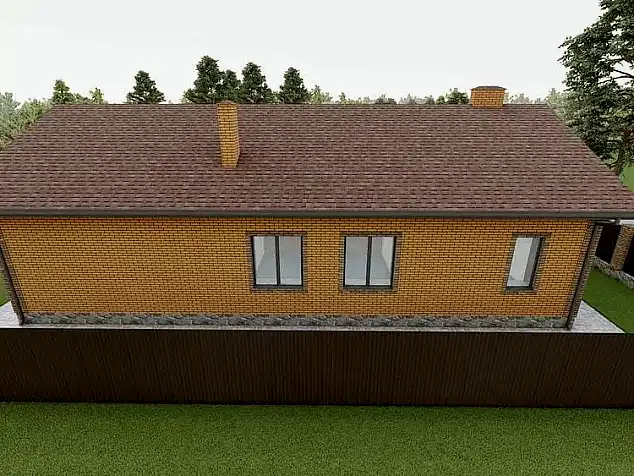 Проект дома - ТП - 135 Проект дома - ТП - 135