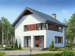 Проект Дома М - 126 кв. Проект Дома М - 126 кв.