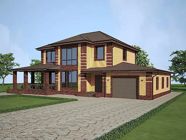 Проект дома 2 - 9 - 250 кв. Проект дома 2 - 9 - 250 кв.