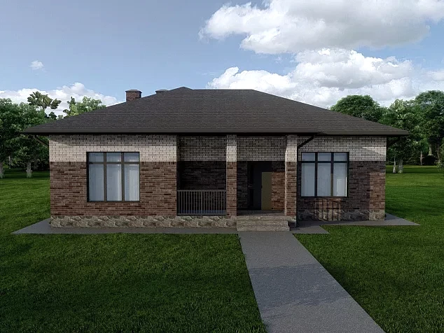 Проект дома 1 -  4- 127кв.