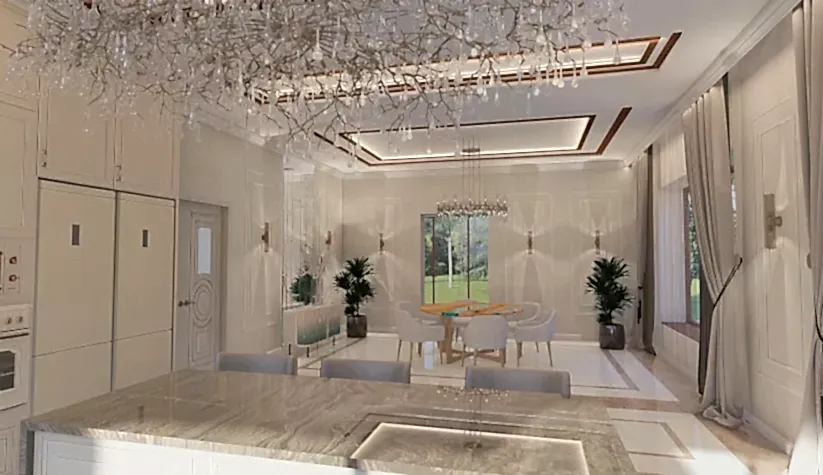 Дизайн Проект дома в КП "Тихая Речка" 2024 г.