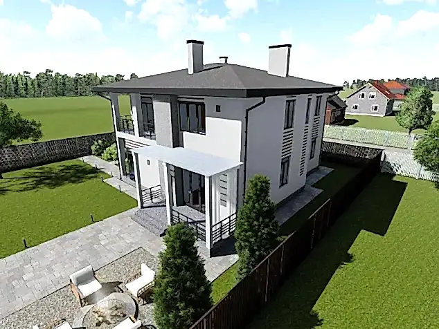 Проект дома 2 - 11 - 238 кв.