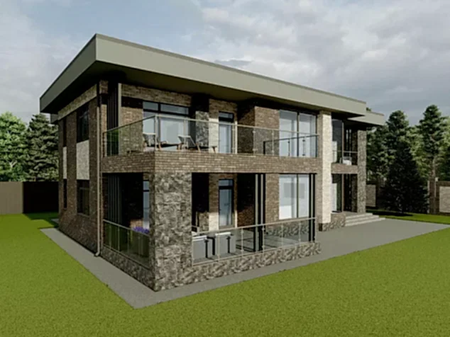 Проект дома 2 - ТП - 376 Проект дома 2 - ТП - 376