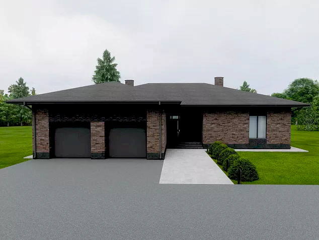 Проект дома  1 - 14 - 243 кв.