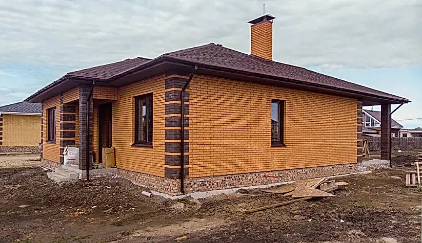 Коттедж в п. "Русский Стиль" 123кв.