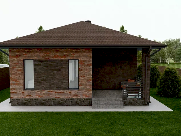 Проект дома - ТП - 100 - 2 Проект дома - ТП - 100 - 2