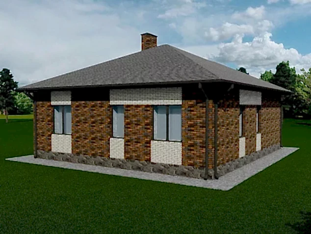 Проект дома - ТП - 80