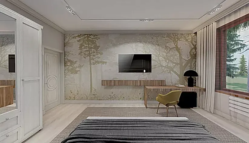 Дизайн Проект дома в КП "Тихая Речка" 2024 г.