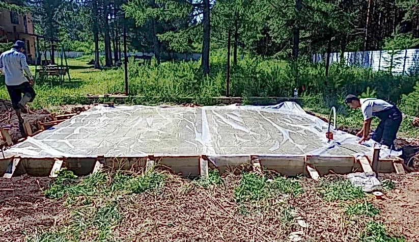 Беседка в КП Тихая речка