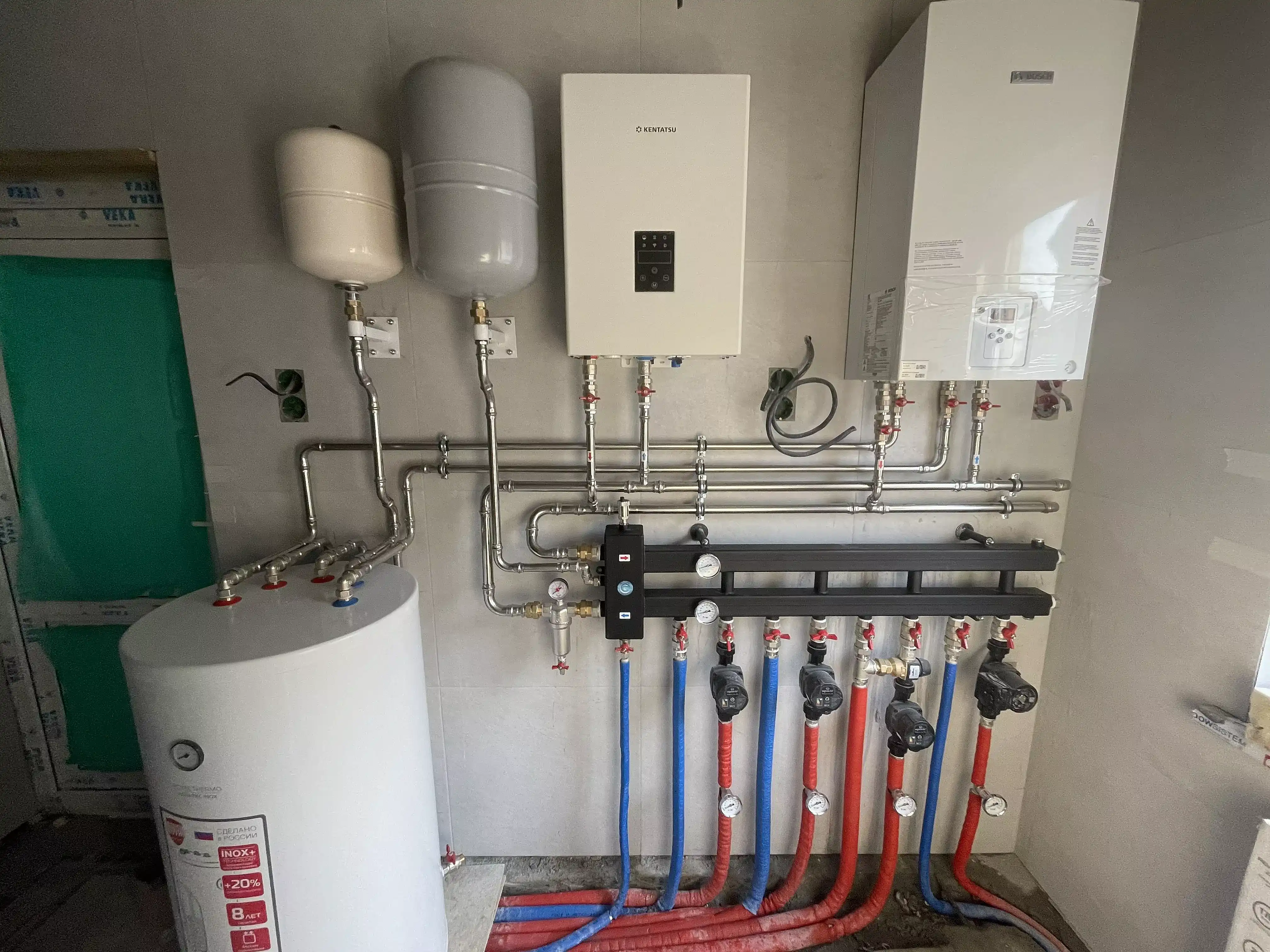 Коттедж в к.п. Пушкинъ (инженерные коммуникации)