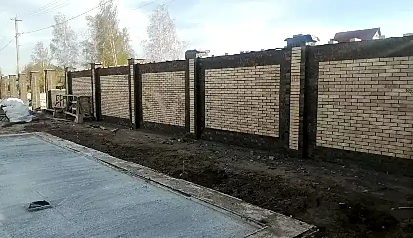 Забор в мкрн. Черёмушки