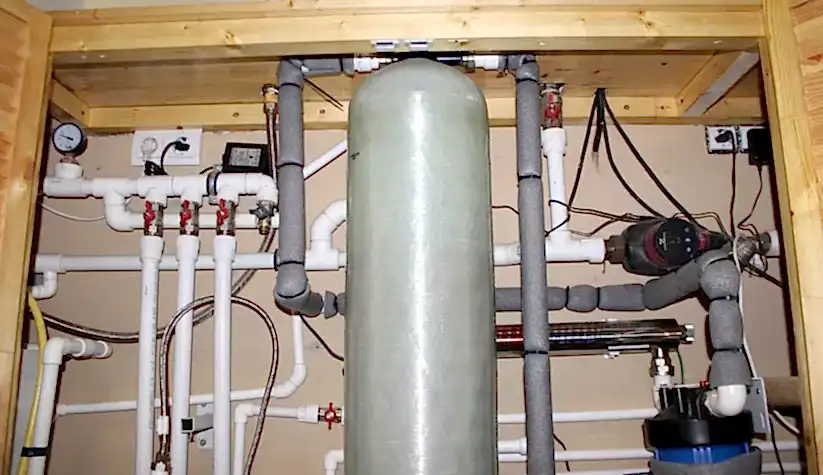 Коттедж в к.п. Тихая речка (инженерные коммуникации)