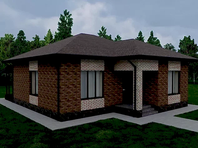 Проект дома - ТП - 74