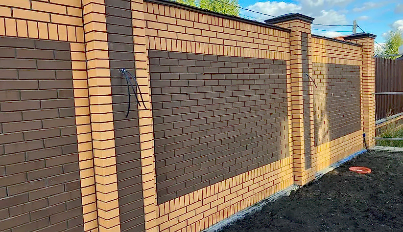 Забор в п. им. Комиссарова