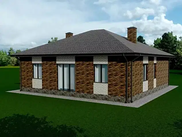 Проект дома - ТП - 100 Проект дома - ТП - 100