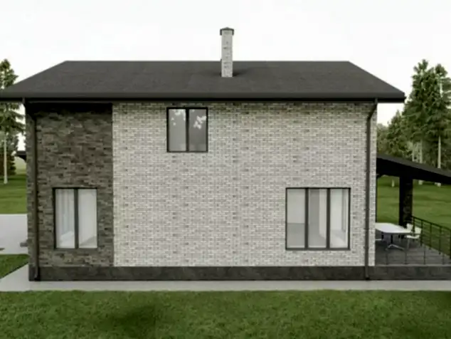 Проект дома М  - 203 кв.