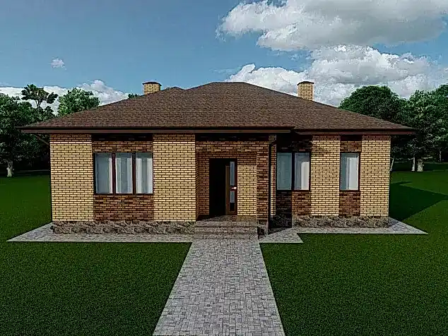 Проект дома - ТП - 100 Проект дома - ТП - 100