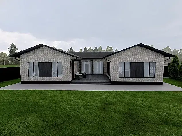 Проект дома  1 - 8 - 224 кв.