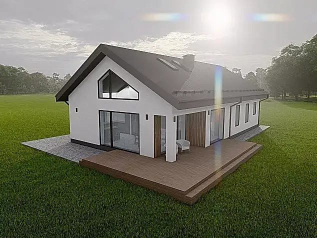 Проект дома  1 - 9 - 129 кв.