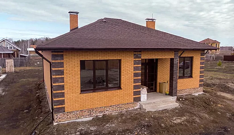 Коттедж в п. "Русский Стиль" 123кв.