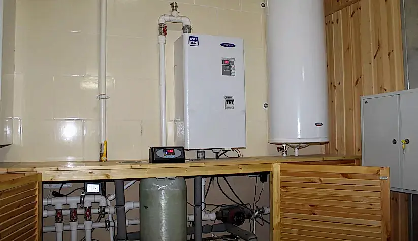 Коттедж в к.п. Тихая речка (инженерные коммуникации)