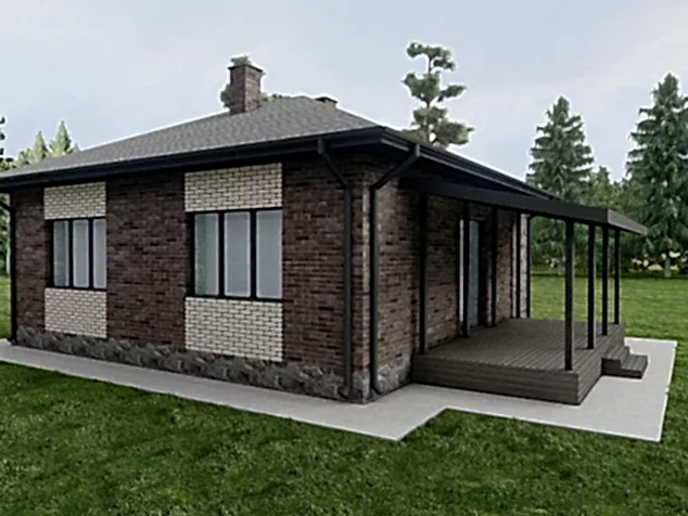 Проект дома - ТП  - 60