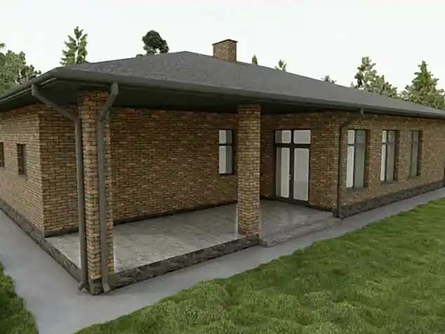 Проект дома  1 - 15 - 199 кв.