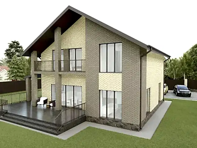 Проект дома - М - ТП - 210