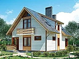 Проект дома М - 129 кв. Проект дома М - 129 кв.