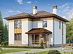 Проект дома 2 - 6 - 155 кв.  73-76