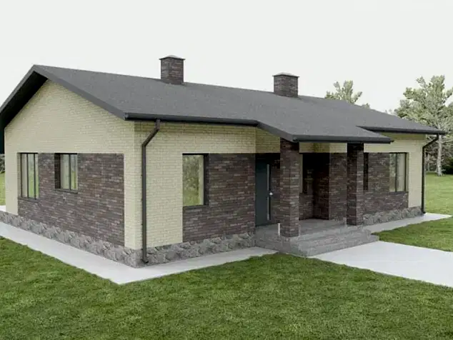 Проект дома  1 - 16 - 134 кв.